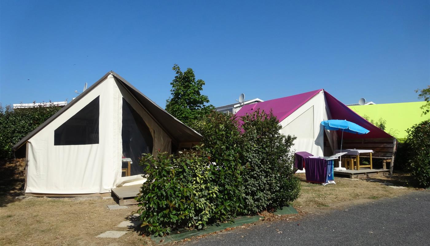 rental tent west coast vendée saint gilles croix de vie camping Europa - Campsite Europa Saint Gilles Croix de Vie