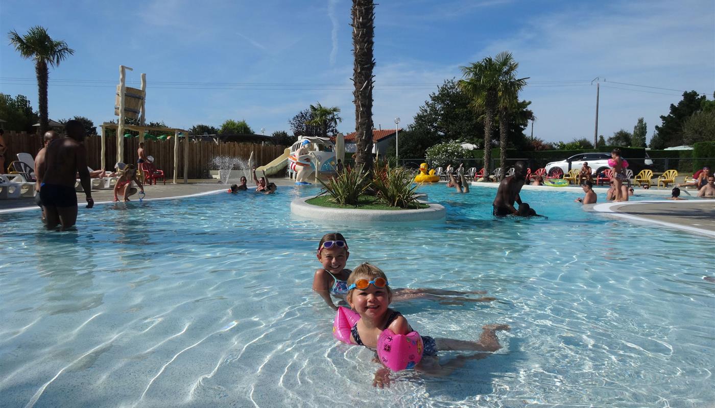 heated outdoor pool for children 4 stars campsite st gilles croix de vie vendee camping europa - Campsite Europa Saint Gilles Croix de Vie