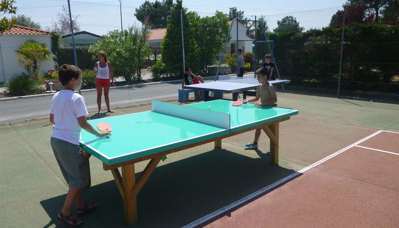 table tennis at camping europa vendee st gilles croix de vie - Campsite Europa Saint Gilles Croix de Vie