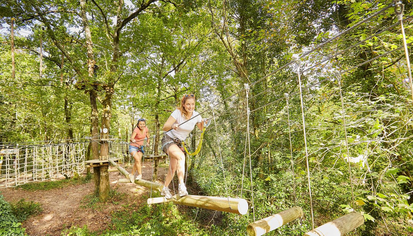 tree climbing grand défi camping europa vendée - Campsite Europa Saint Gilles Croix de Vie